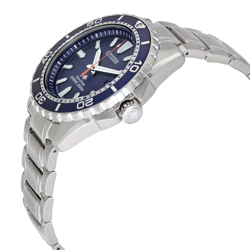 Citizen Promaster Diver 200 Meters Eco-Drive Blue Dial Steel Mens Watch
