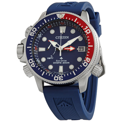 Citizen Promaster Eco-Drive Blue Dial Pepsi Bezel Mens Watch