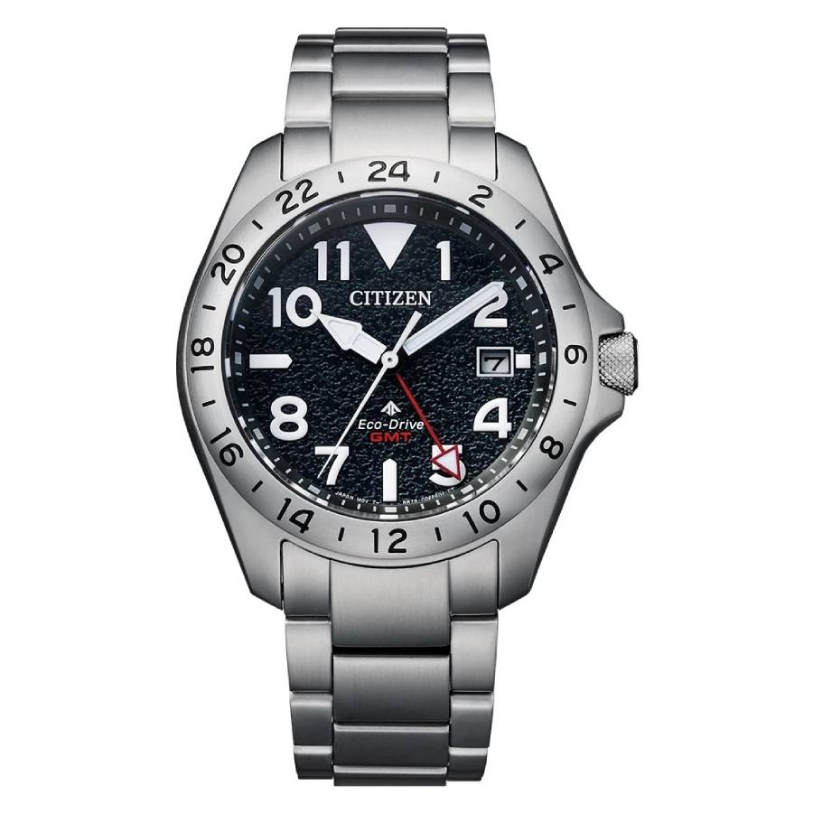 Citizen Promaster Gmt Eco-Drive Black Dial Mens Watch