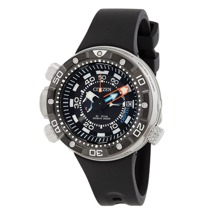 Citizen Promaster Marine Eco-Drive Black Dial Mens Watch