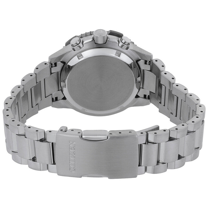 Citizen Promaster Navihawk Chronograph Salmon Dial Mens Watch