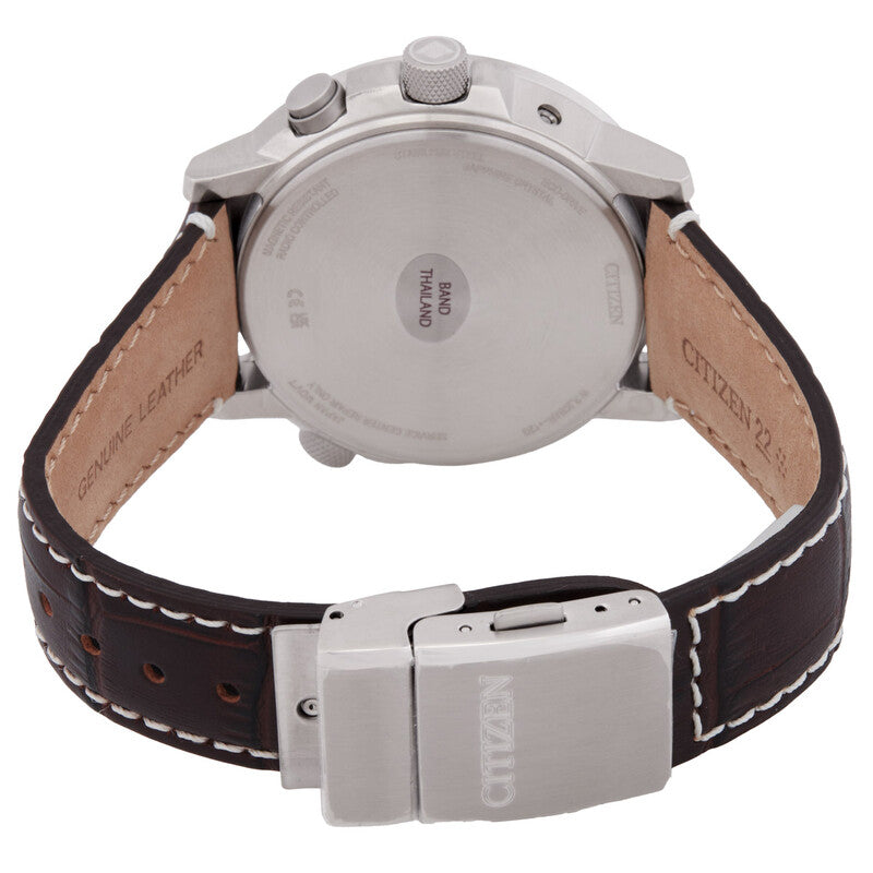 Citizen Promaster Sky Perpetual World Time Brown Dial Mens Watch