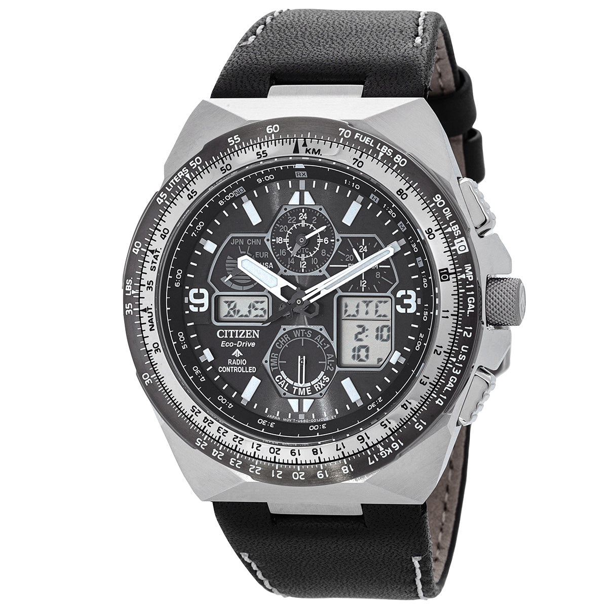 Citizen Promaster Skyhawk A-T Chronograph Black Dial Mens Watch