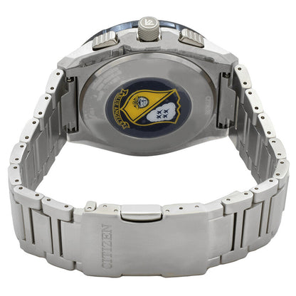 Citizen Promaster Skyhawk A-T Chronograph Gmt Eco-Drive Blue Dial Mens Watch