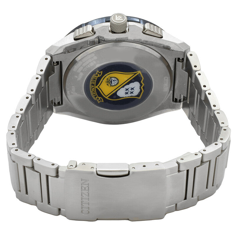 Citizen Promaster Skyhawk A-T Chronograph Gmt Eco-Drive Blue Dial Mens Watch