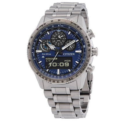 Citizen Promaster Skyhawk U830 Analog-Digital Blue Dial Mens Watch