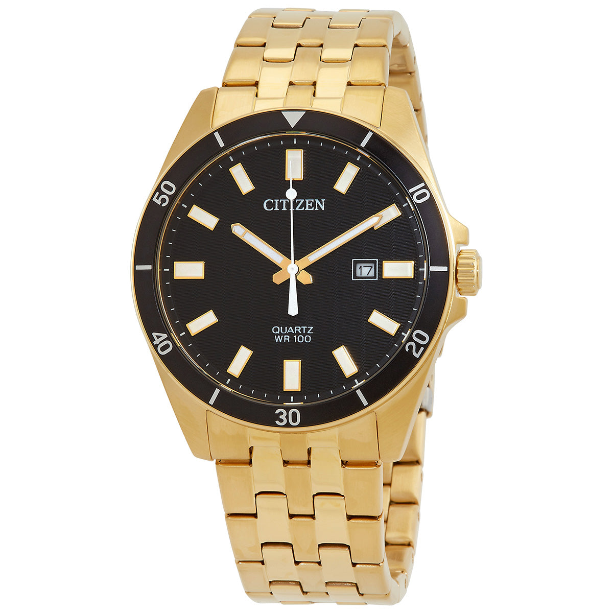 Citizen Quartz Black Dial Mens Watch