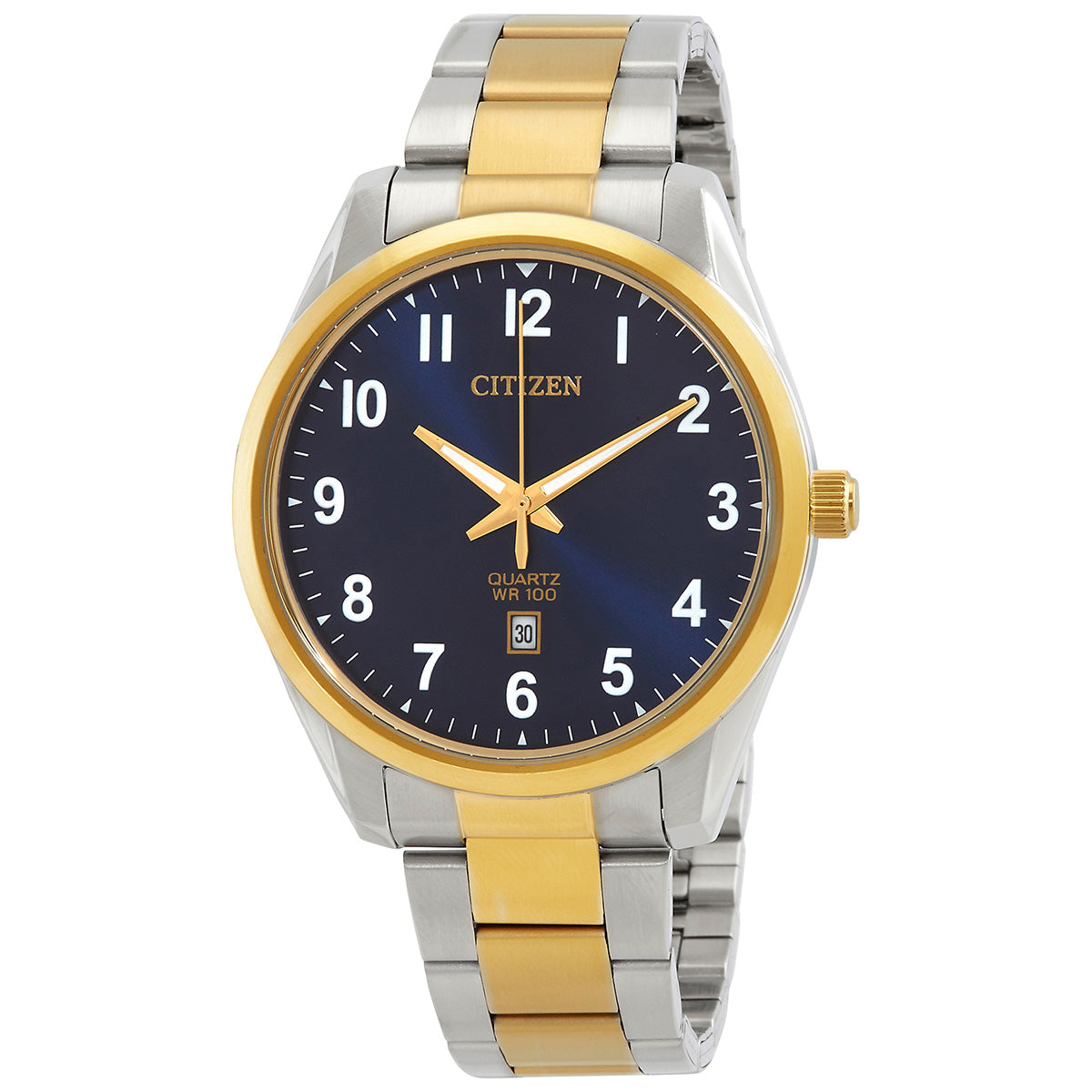 Citizen Quartz Blue Dial Mens Watch