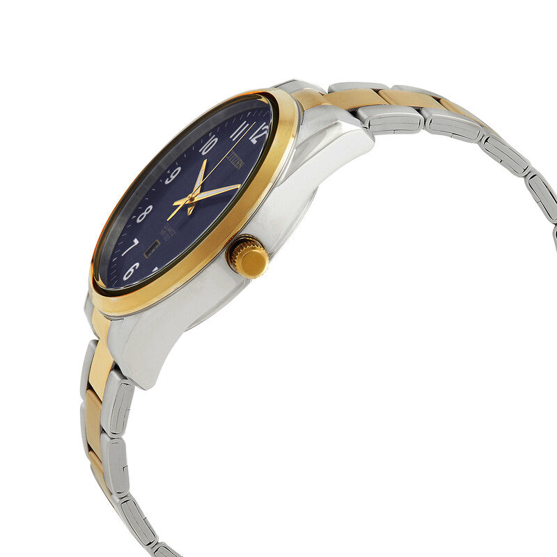 Citizen Quartz Blue Dial Mens Watch