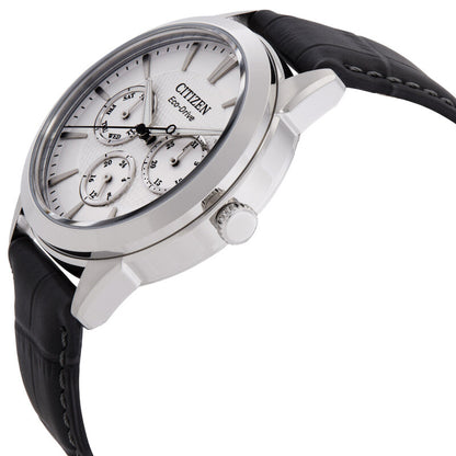 Citizen Rolan Multifunction Eco-Drive Silver Dial Mens Watch