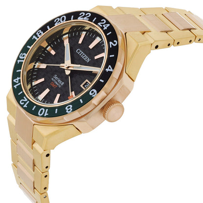 Citizen Series8 880 Gmt Automatic Black Dial Mens Watch