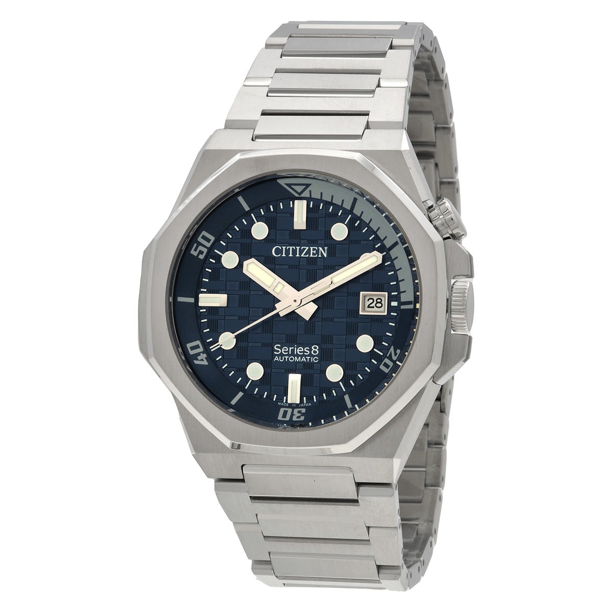 Citizen Series8 890 Automatic Blue Dial Mens Watch