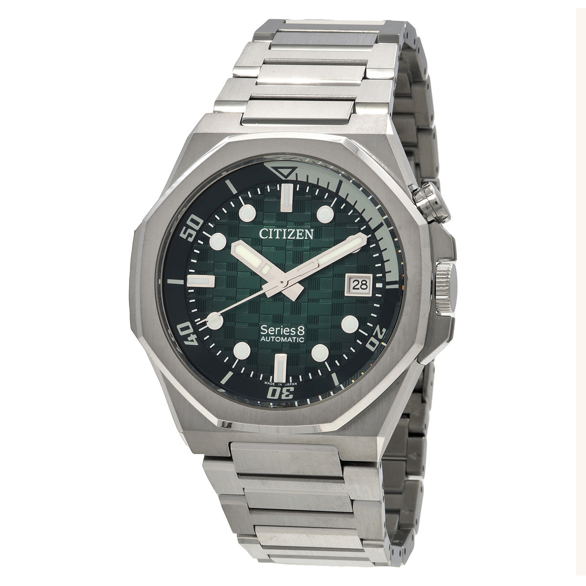 Citizen Series8 890 Automatic Green Dial Mens Watch