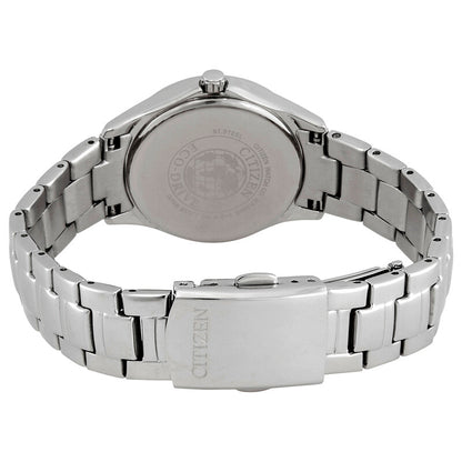 Citizen Silhouette Crystal Eco-Drive Blue Dial Stainless Steel Women's Watch