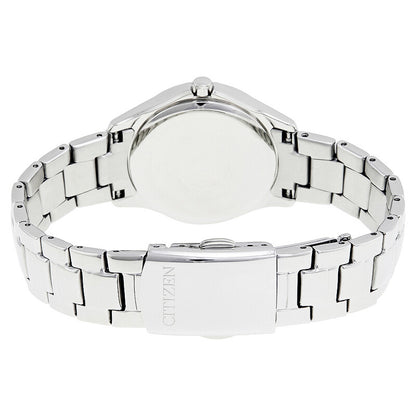 Citizen Silhouette Crystal Eco-Drive Pink Dial Diamond Women's Watch