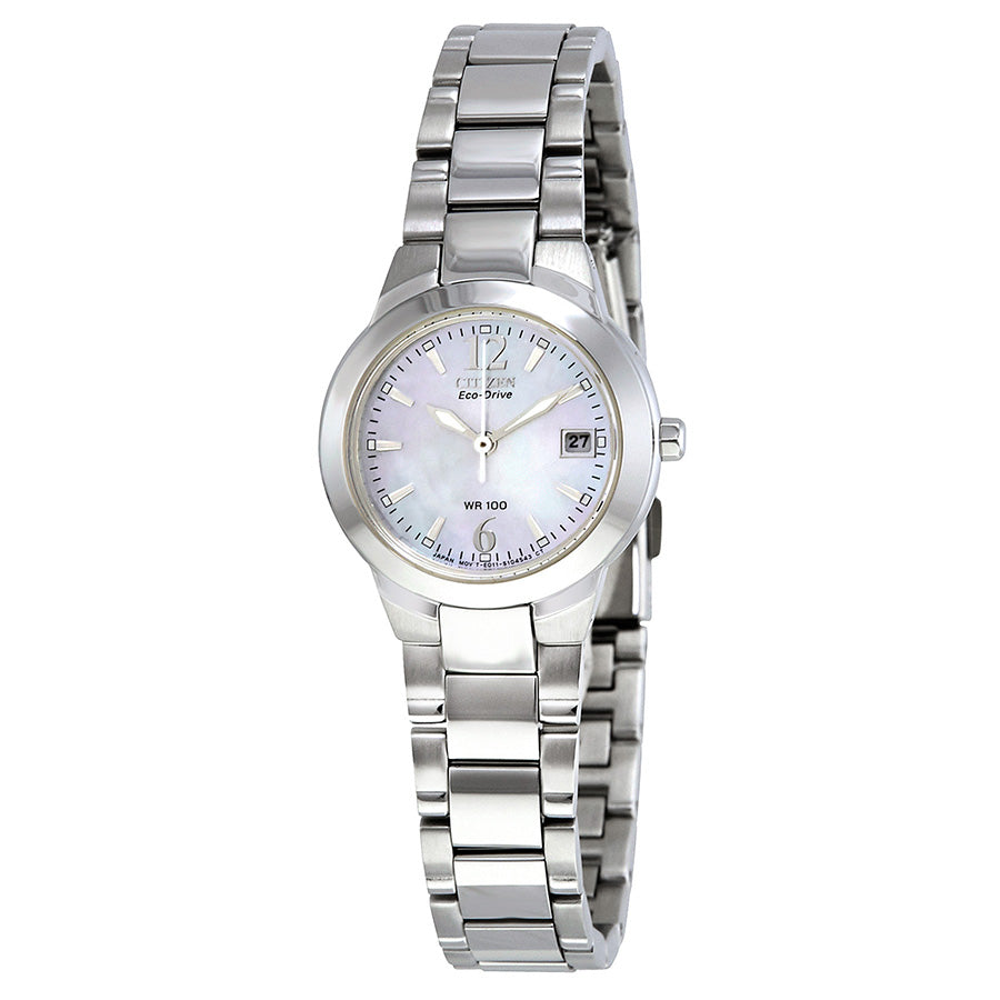 Citizen Silhouette Eco-Drive Mother Of Pearl Dial Women's Watch