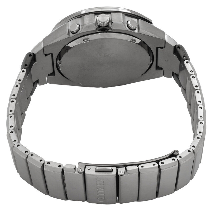 Citizen Super Titanium Armor Chronograph Black Dial Mens Watch