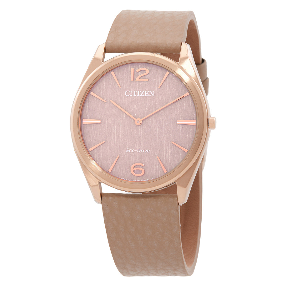 Citizen Suratto Eco-Drive Pink Dial Unisex Watch