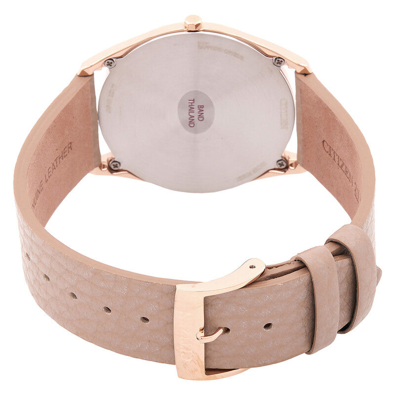 Citizen Suratto Eco-Drive Pink Dial Unisex Watch