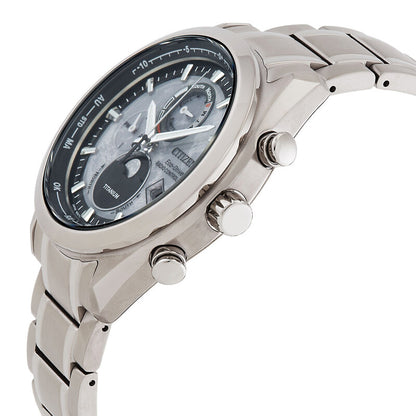 Citizen Tsuki-Yomi A-T Eco-Drive Perpetual World Time Mens Watch