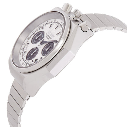 Citizen Tsuno Chronograph Quartz Silver Dial Mens Watch