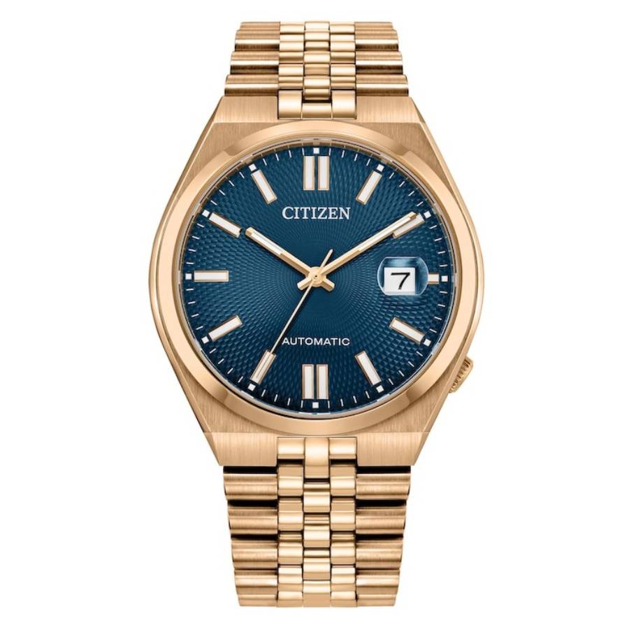 Citizen Tsuyosa 60 Automatic Blue Dial Mens Watch