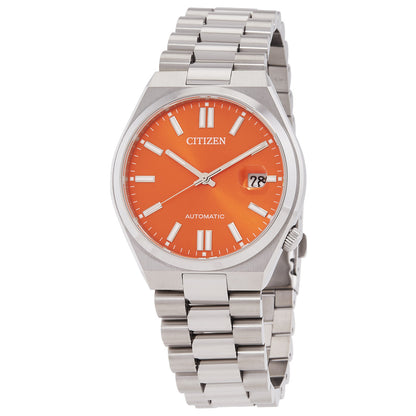 Citizen Tsuyosa Automatic Orange Dial Mens Watch