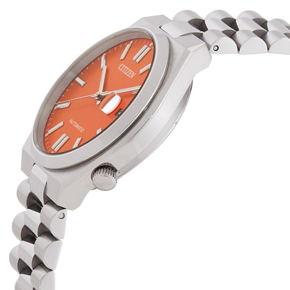 Citizen Tsuyosa Automatic Orange Dial Mens Watch
