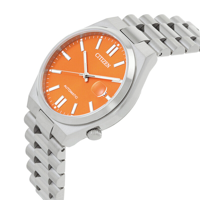 Citizen Tsuyosa Automatic Orange Dial Mens Watch