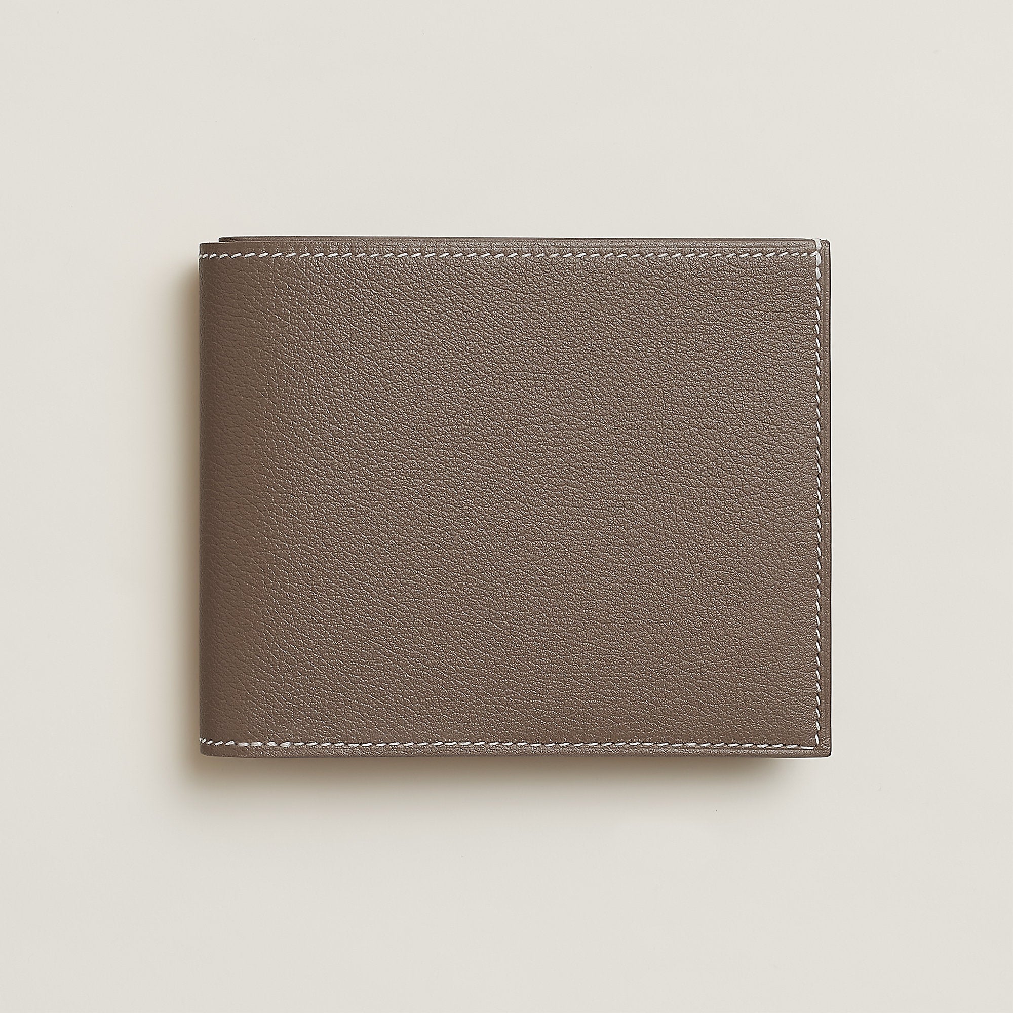  Hermes Citizen Twill Compact Card Holder Alezan
