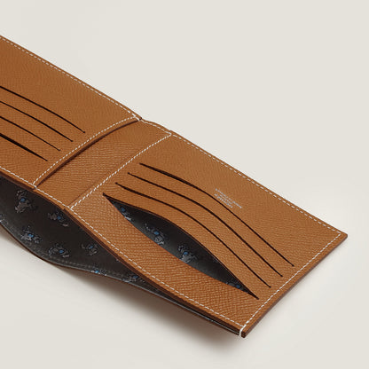  Hermes Citizen Twill Compact Card Holder