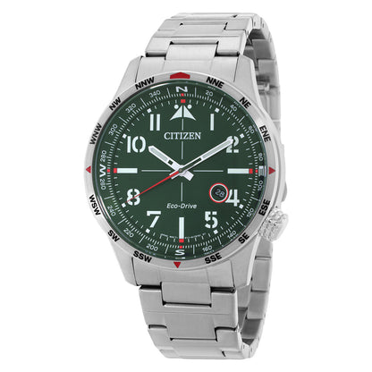 Citizen Weekender Green Dial Mens Watch