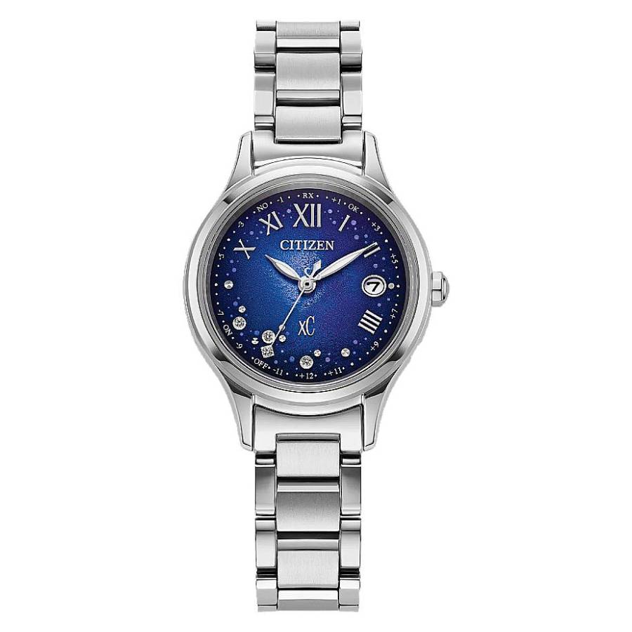 Citizen Xc Eco-Drive Perpetual Blue Dial Women's Watch