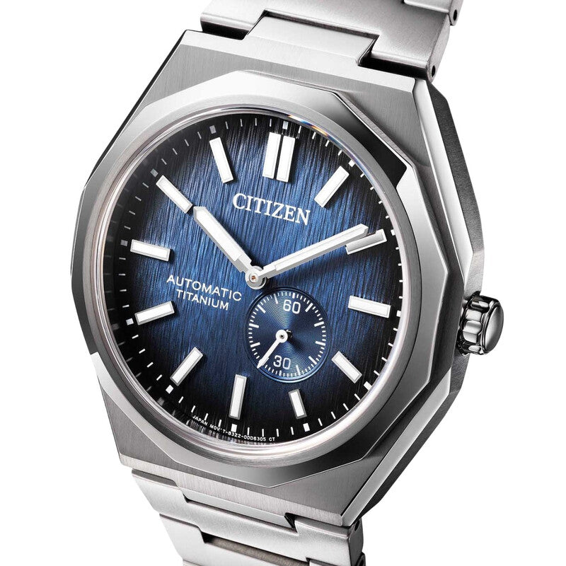 Citizen Zenshin 60 Automatic Blue Dial Mens Watch