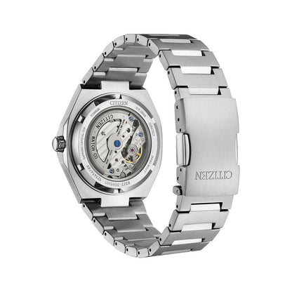 Citizen Zenshin 60 Automatic Light Blue Dial Mens Watch