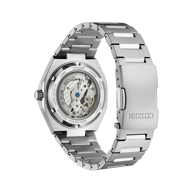 Citizen Zenshin 60 Automatic Light Blue Dial Mens Watch