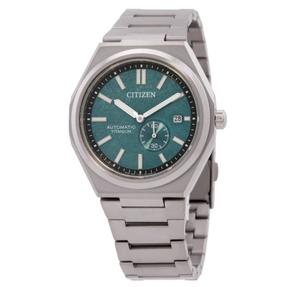 Citizen Zenshin Automatic Green Dial Mens Watch