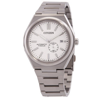 Citizen Zenshin Automatic White Dial Mens Watch