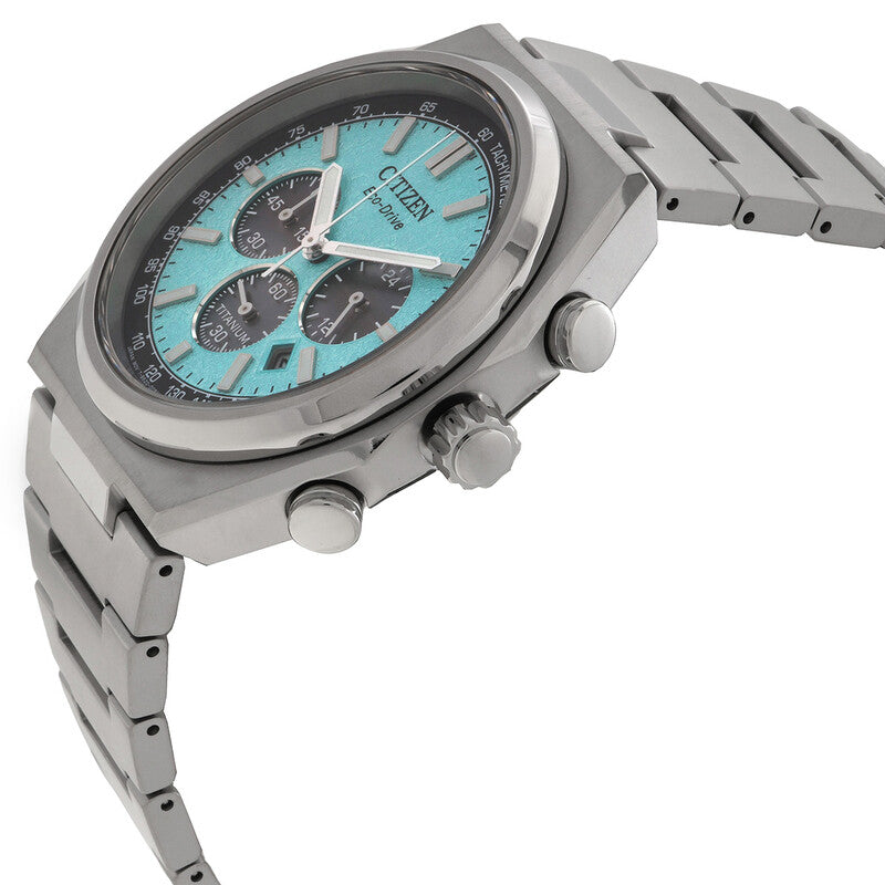 Citizen Zenshin Chrono Blue Dial Watch