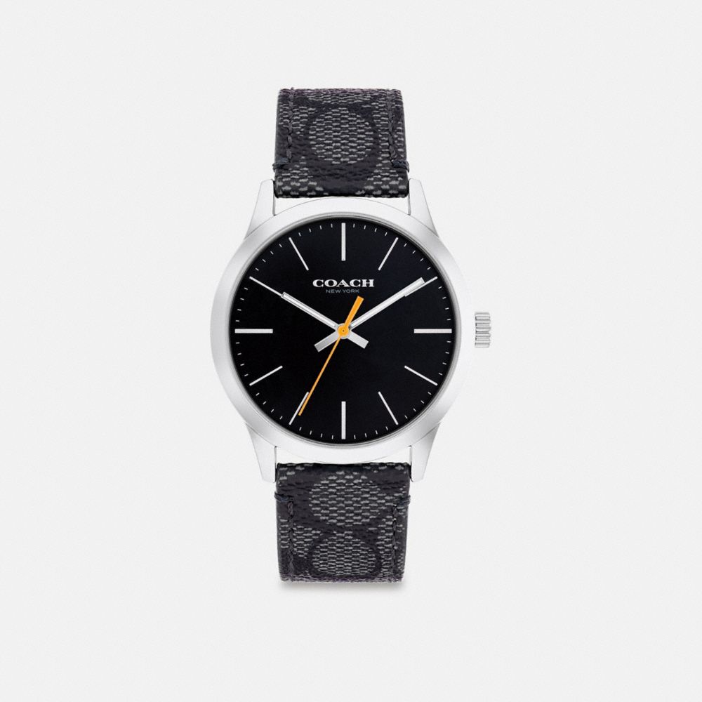 Coach Baxter Watch, 39 Mm Graphite