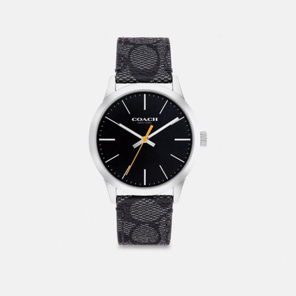 Coach Baxter Watch, 39 Mm Graphite