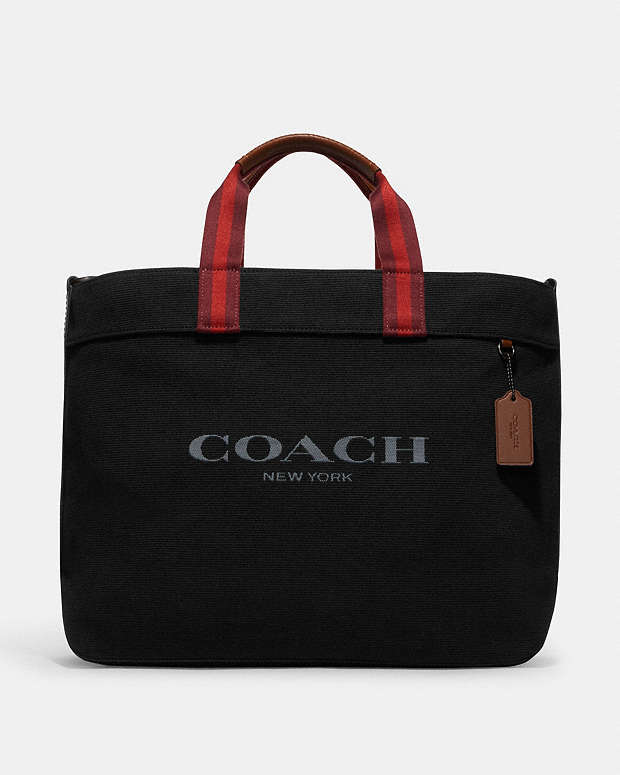 Canvas Tote Bag 38 Canvas-Black Copper-Black Canvas-Black Copper-Black
