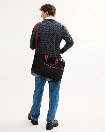 Canvas Tote Bag 38 Canvas-Black Copper-Black Canvas-Black Copper-Black