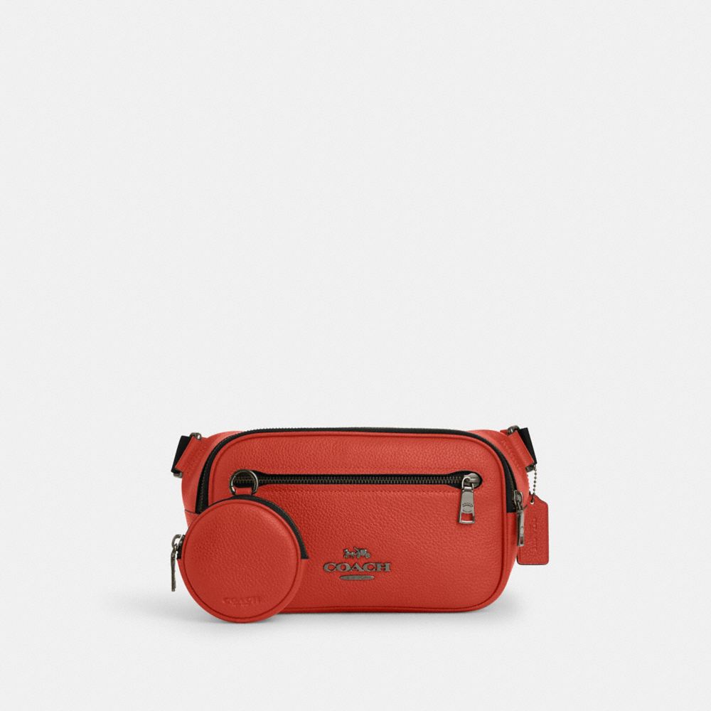Elias Belt Bag Pebbled Leather-Qb-Mango Pebbled Leather-Qb-Mango