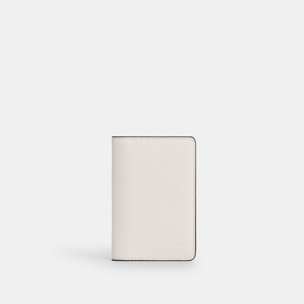 Coach ID Wallet Chalk