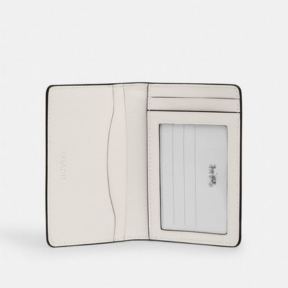 Coach ID Wallet Chalk