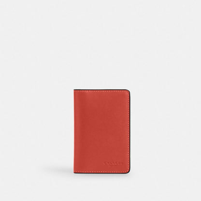 Id Wallet Smooth Leather-Mango Smooth Leather-Mango