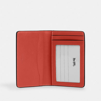 Id Wallet Smooth Leather-Mango Smooth Leather-Mango