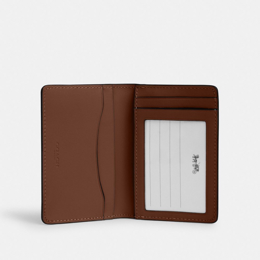 Id Wallet Smooth Leather-Saddle Smooth Leather-Saddle