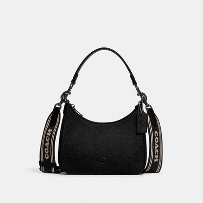 Coach Hobo Crossbody Bag Black